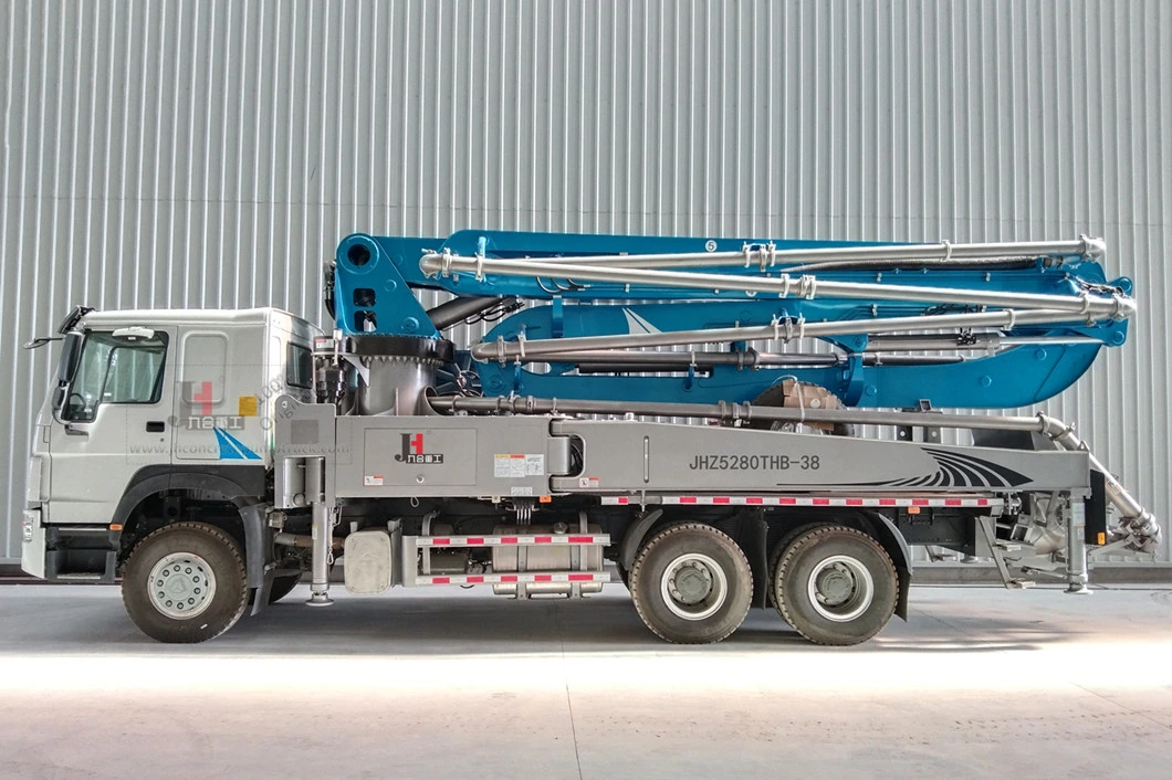 Manufacturer! 38m Truck Mounted Concrete Pump Concrete Boom Pump Truck with Best Price for Sale