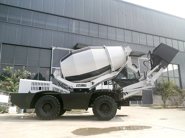 for Sale with Pump Self Loading Mobile Concrete Mixer Car