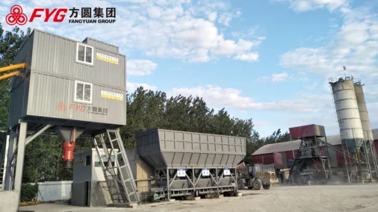 Ready Hzs35 Concrete Mixing Plant