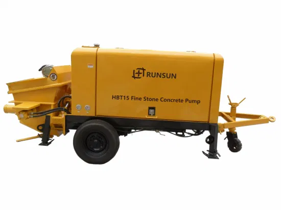 Electric Portable Concrete Mixer with Pump Machine Construction Machinery